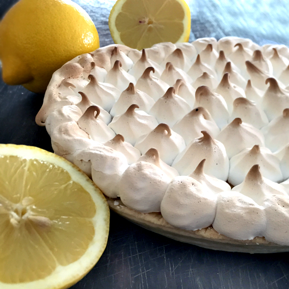 Tarte au citron&nbsp;meringuée