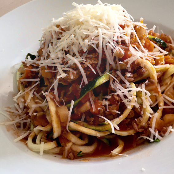 Zucchini-Spaghetti