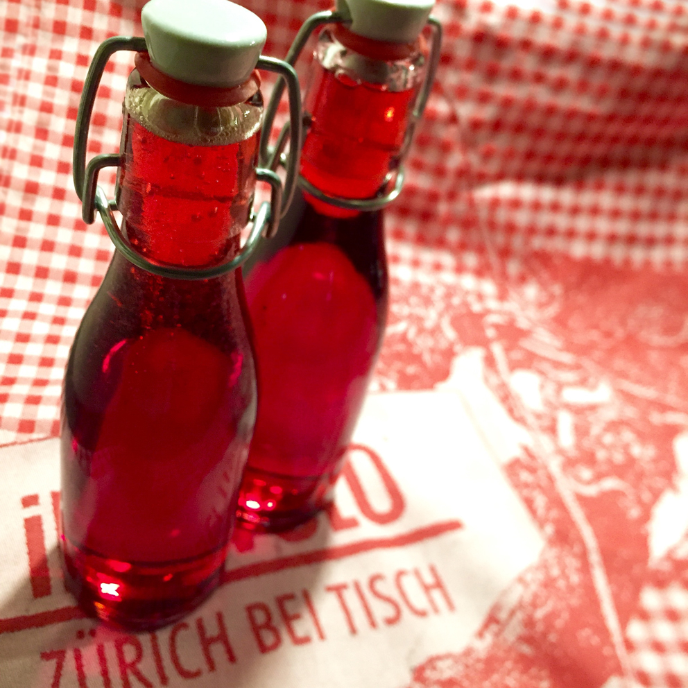 Himbeer Salbei Sirup