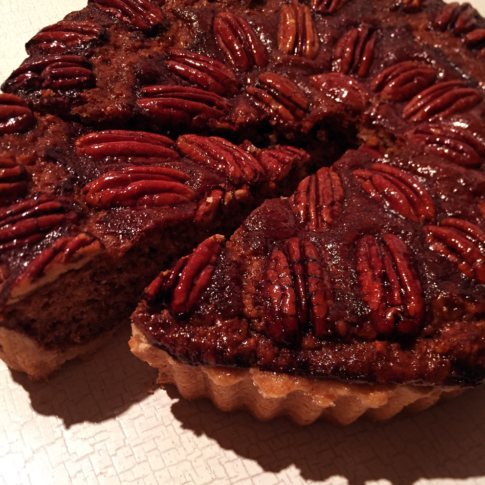 Pekanuss Portwein Pie