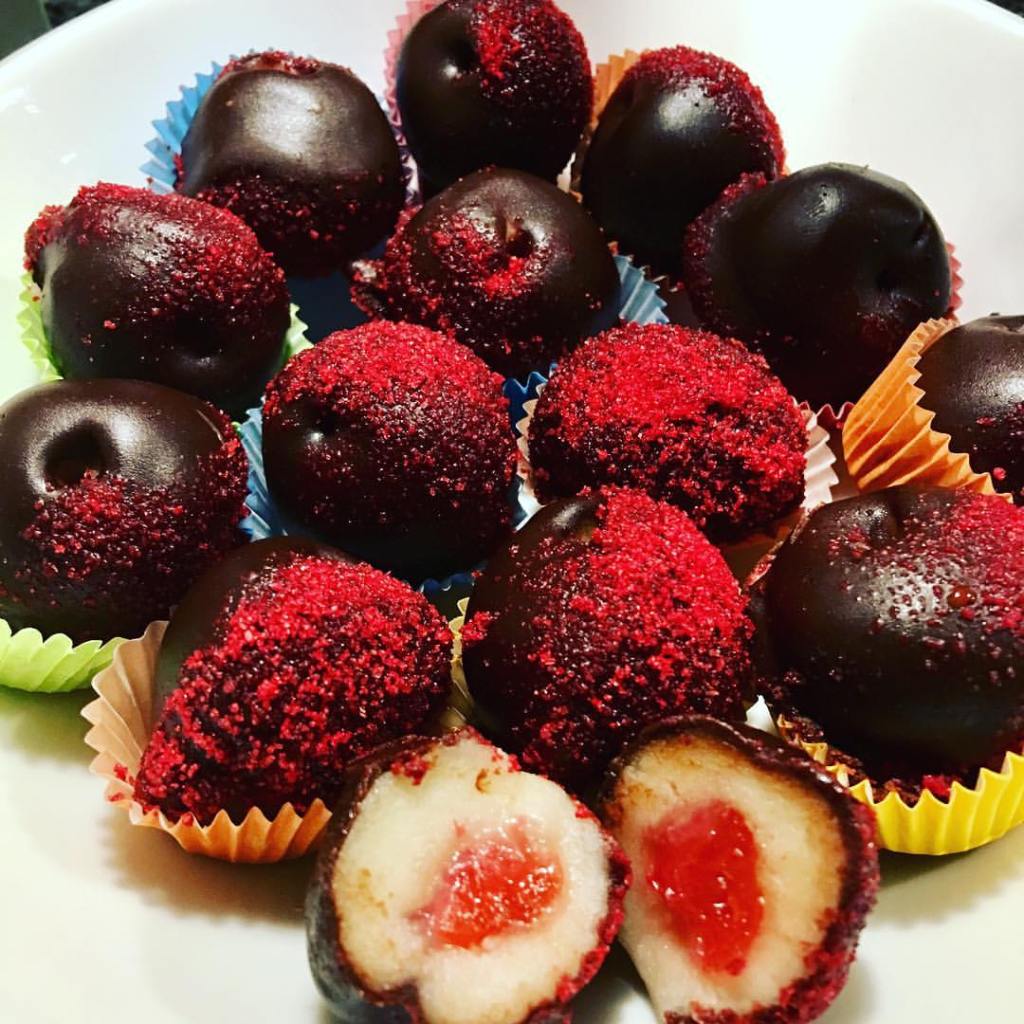 Blackforest Cherry Truffles