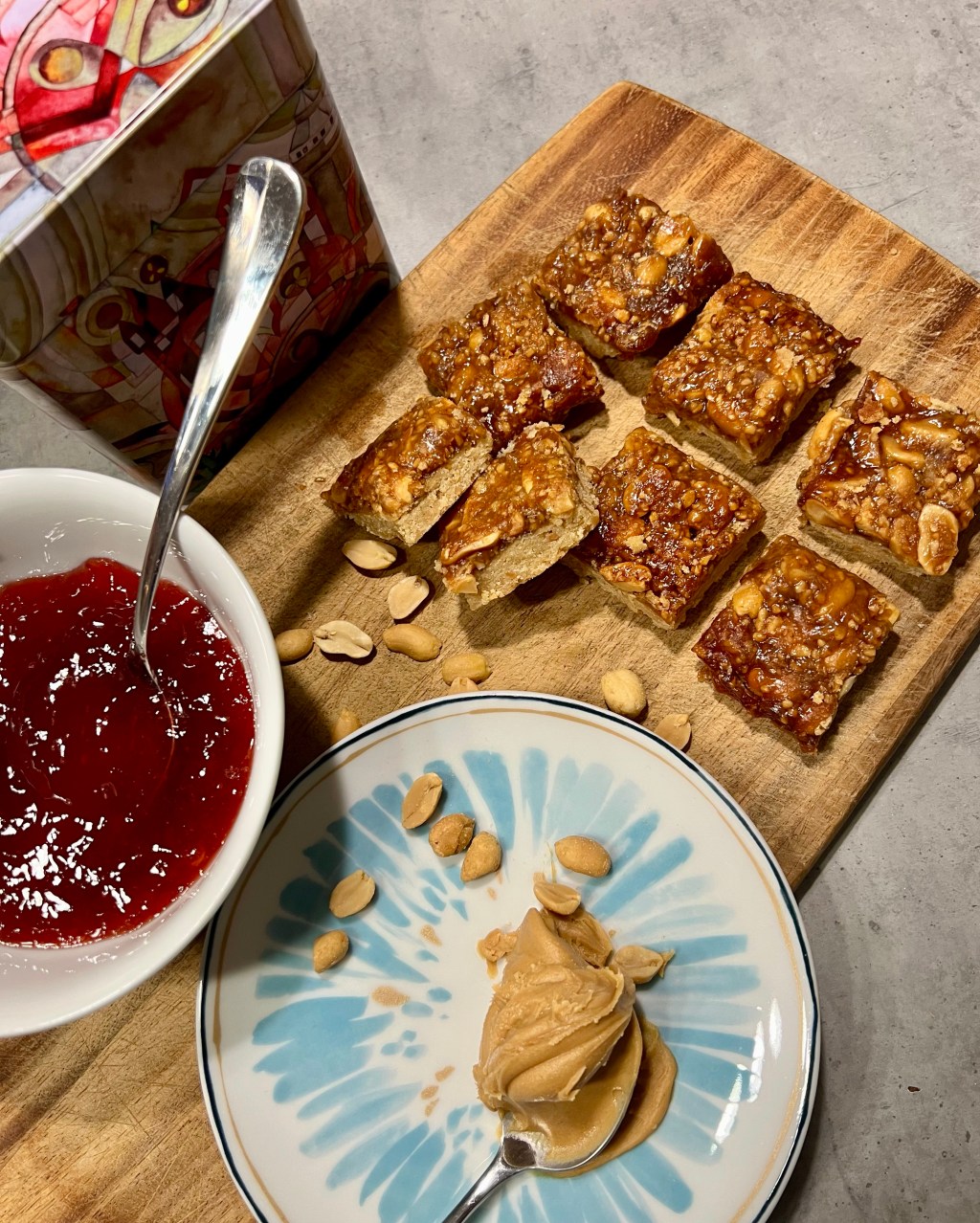 11. Türchen: peanut butter & jelly&nbsp;squares