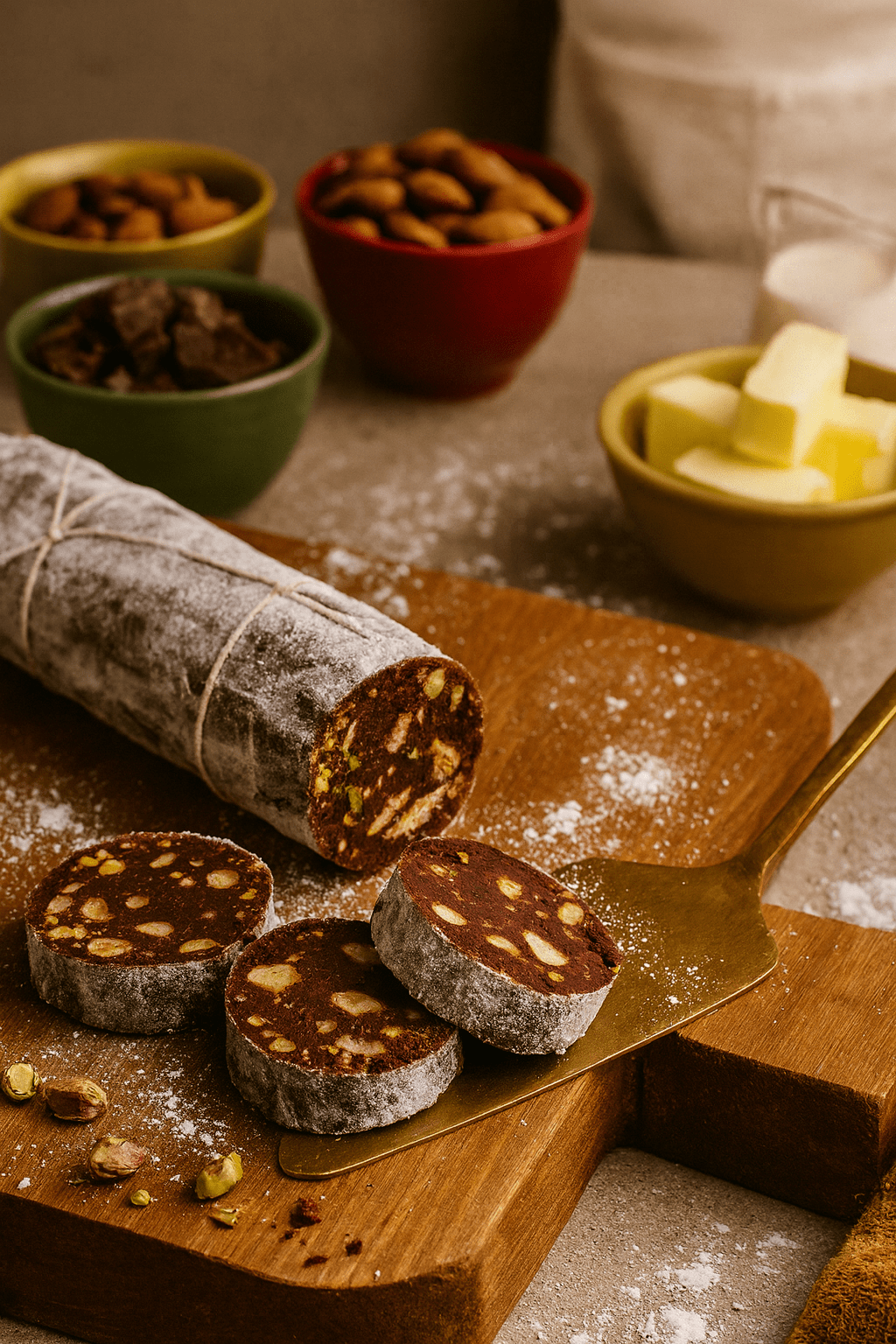 24. Türchen: Schokosalami!